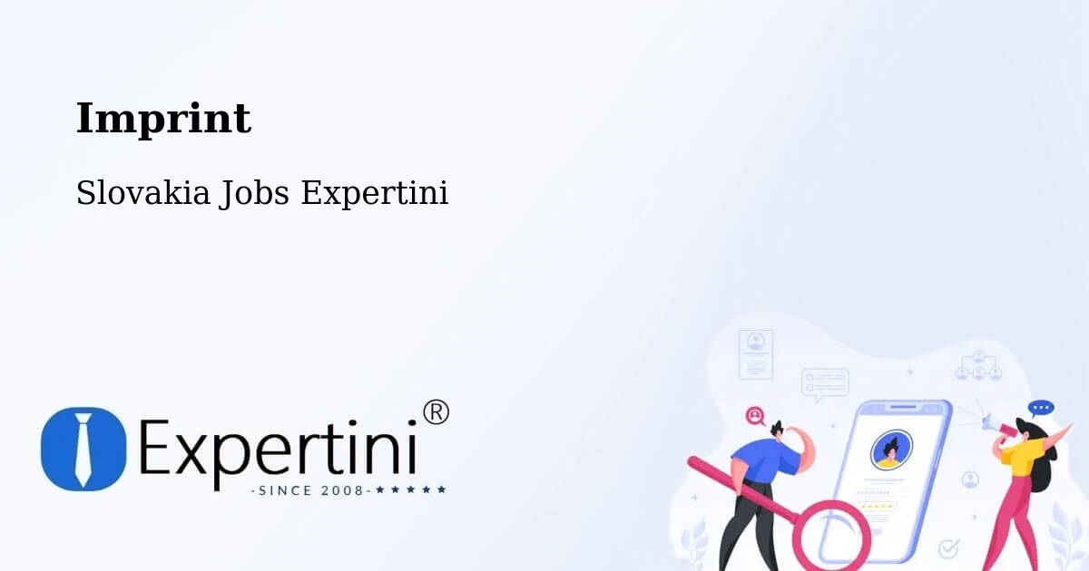 Imprint – Handlová - Slovakia Jobs Expertini