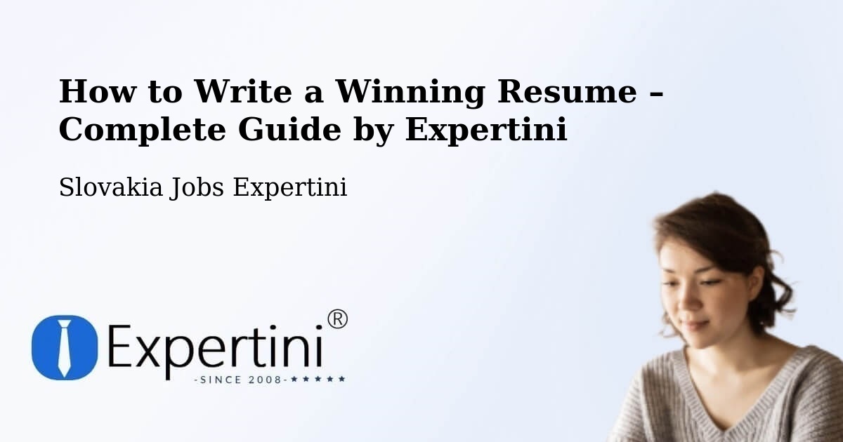 Resume Writing Guide for Job Seekers – Handlová - Handlová, Slovakia Jobs Expertini