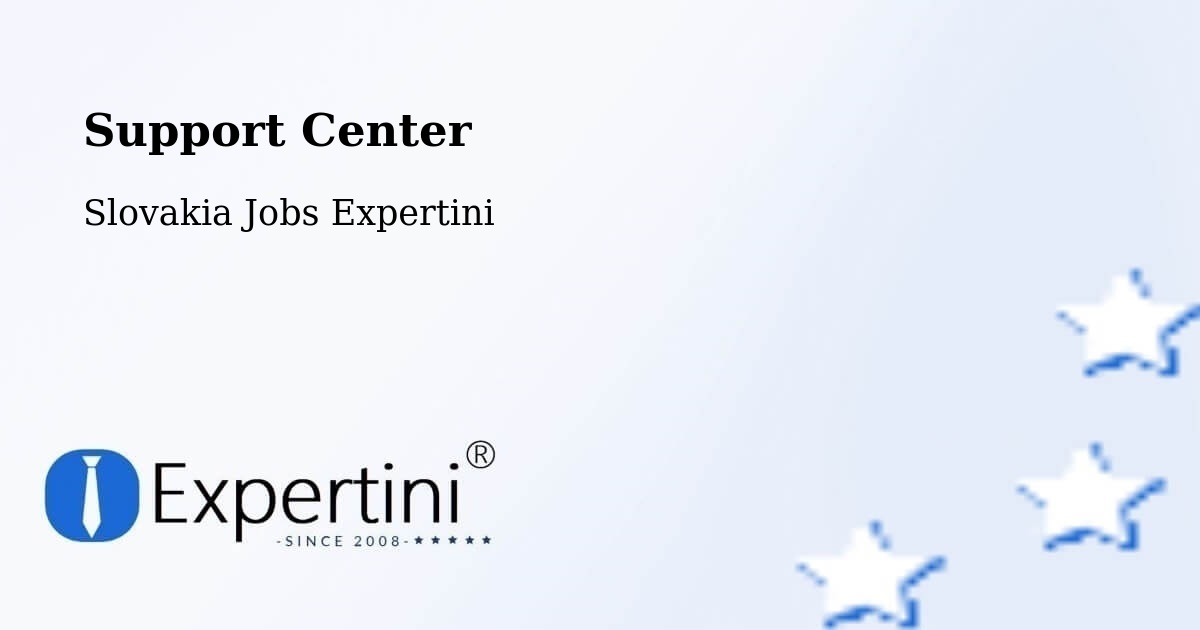 Support Services – Handlová - Slovakia Jobs Expertini