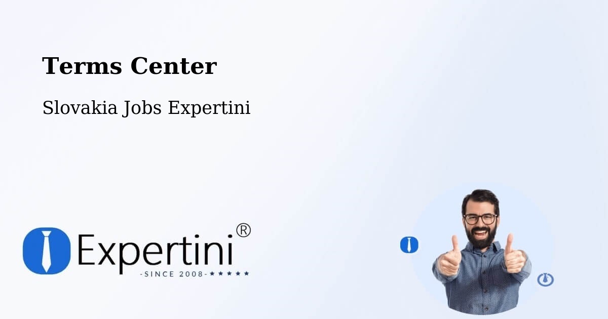 Terms of Service – Handlová - Slovakia Jobs Expertini